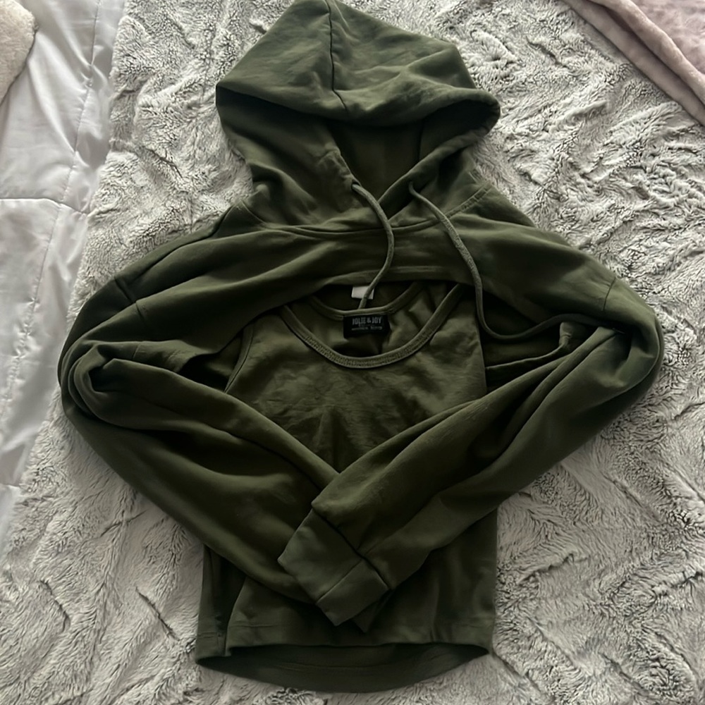 Cropped Hoodie and Tank